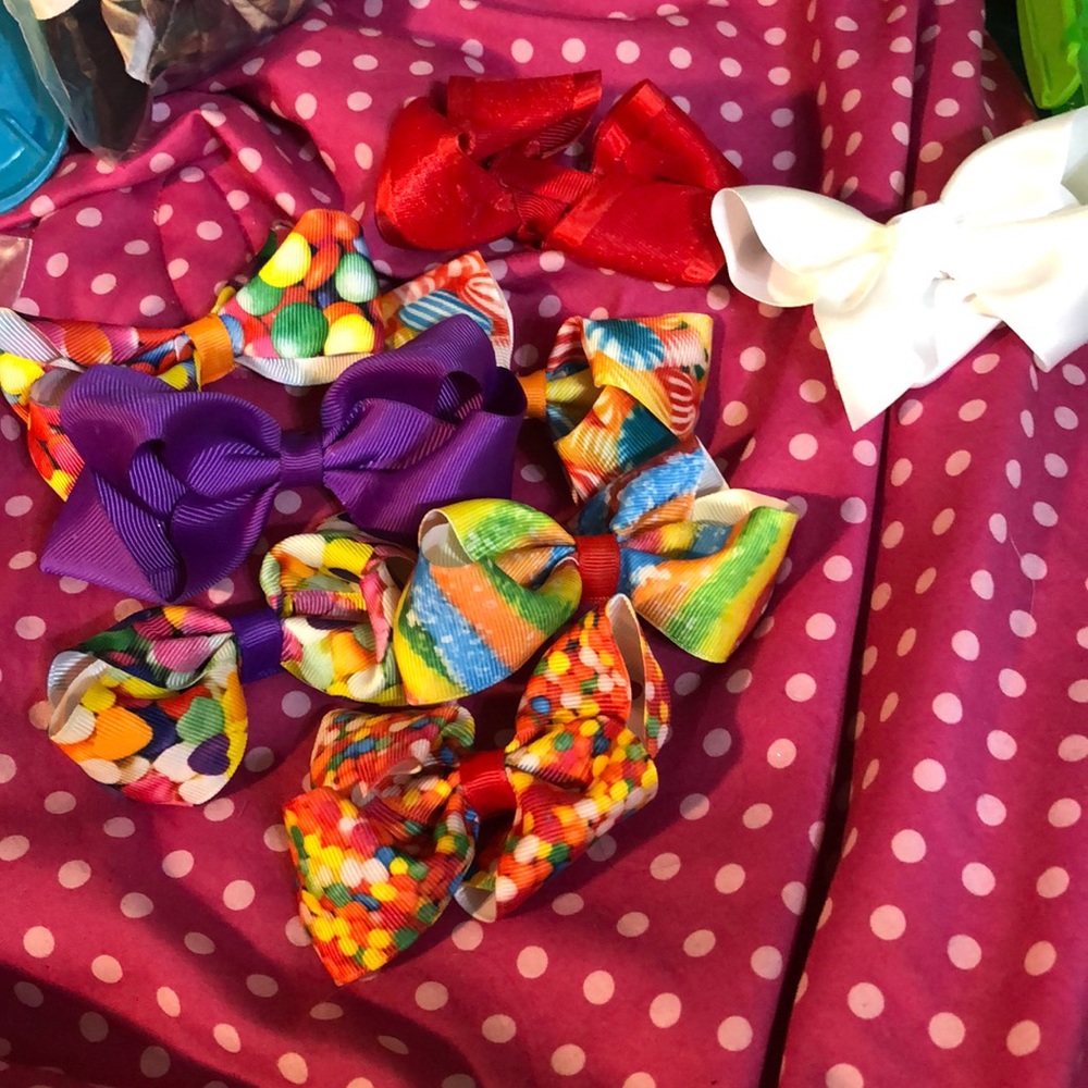 Candy Bow Set 8pc - Picture 2 of 3
